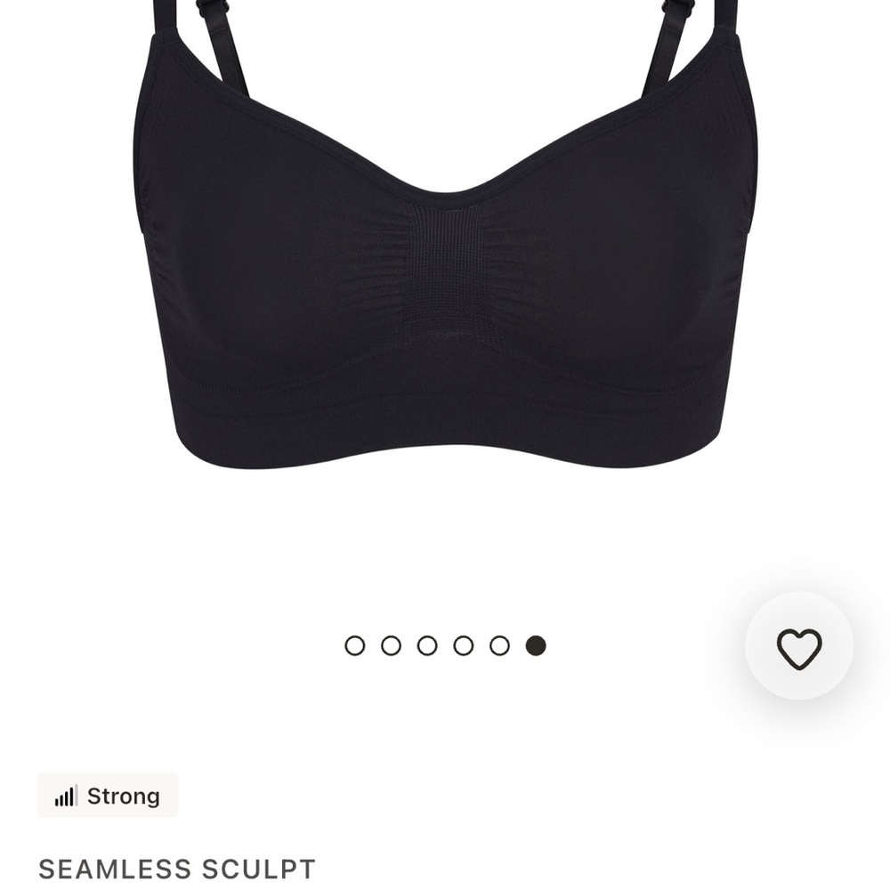 🖤NEW Skims Seamless Sculpt Black Bra